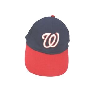 Washington Nationals MLB Youth Hat OC Sports Navy Red Adjustable Baseball Cap